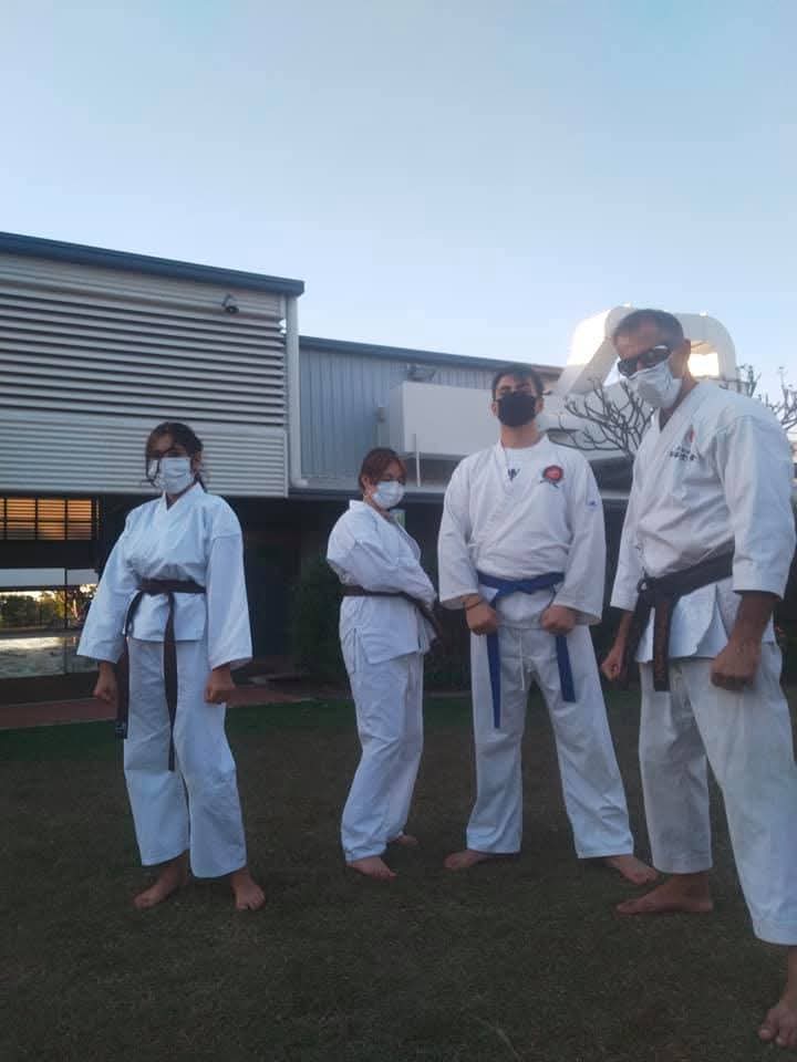 Shotokan NT students