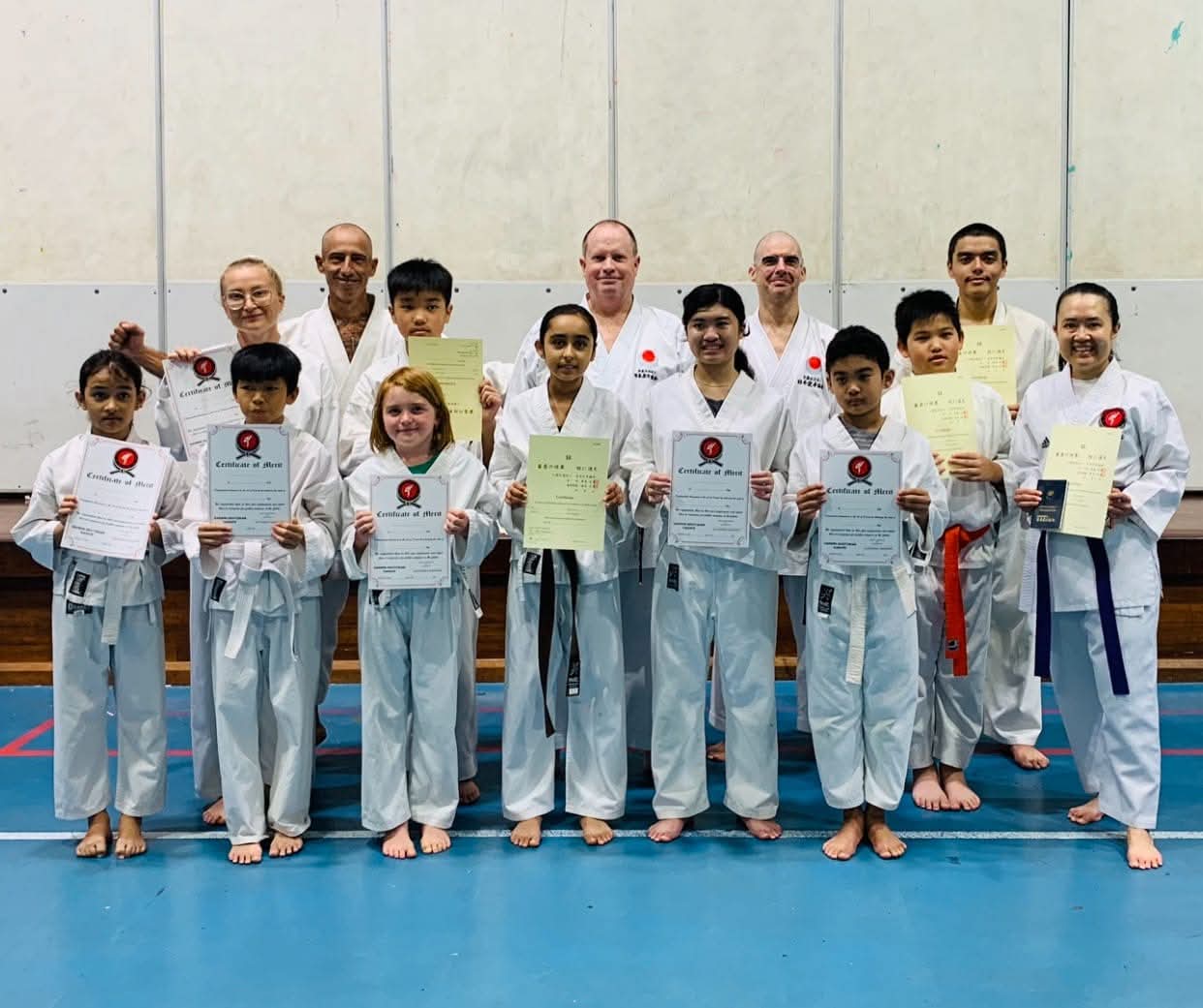 Karate Darwin class action shot