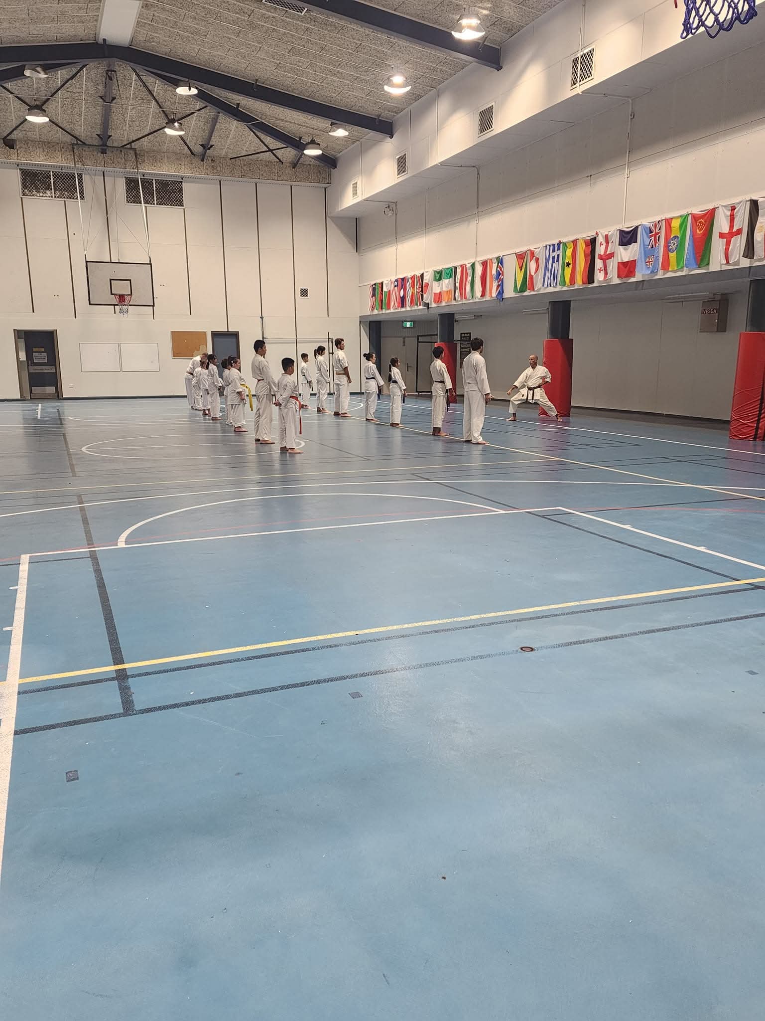 Adult self defence class